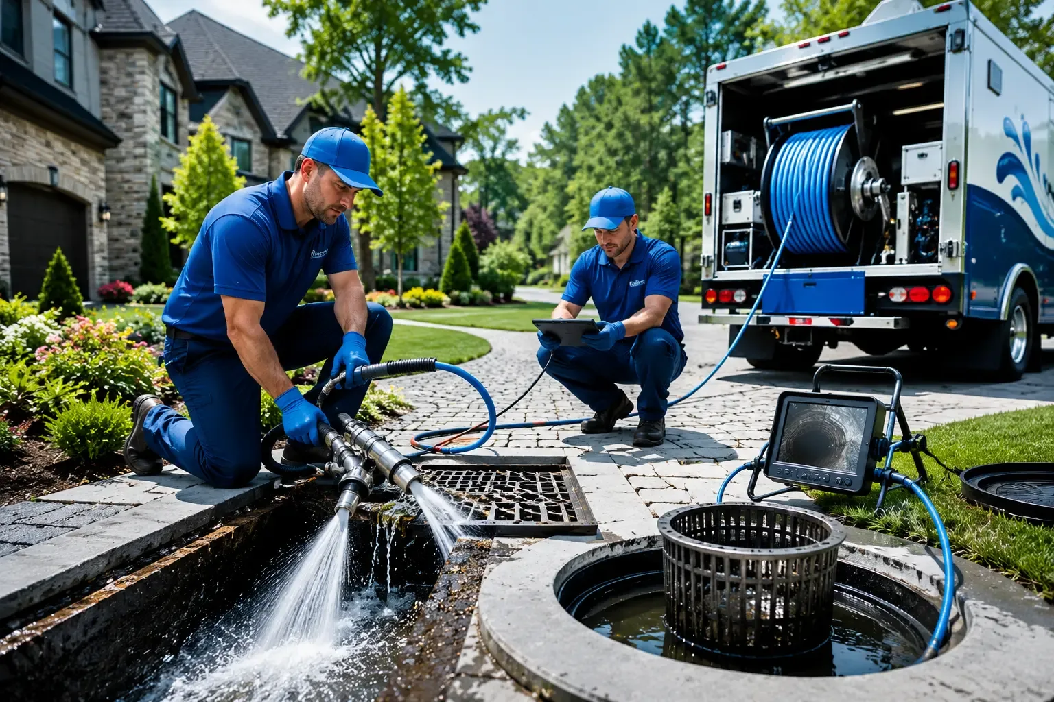 Local outdoor drain cleaning professionals in Richland, MT